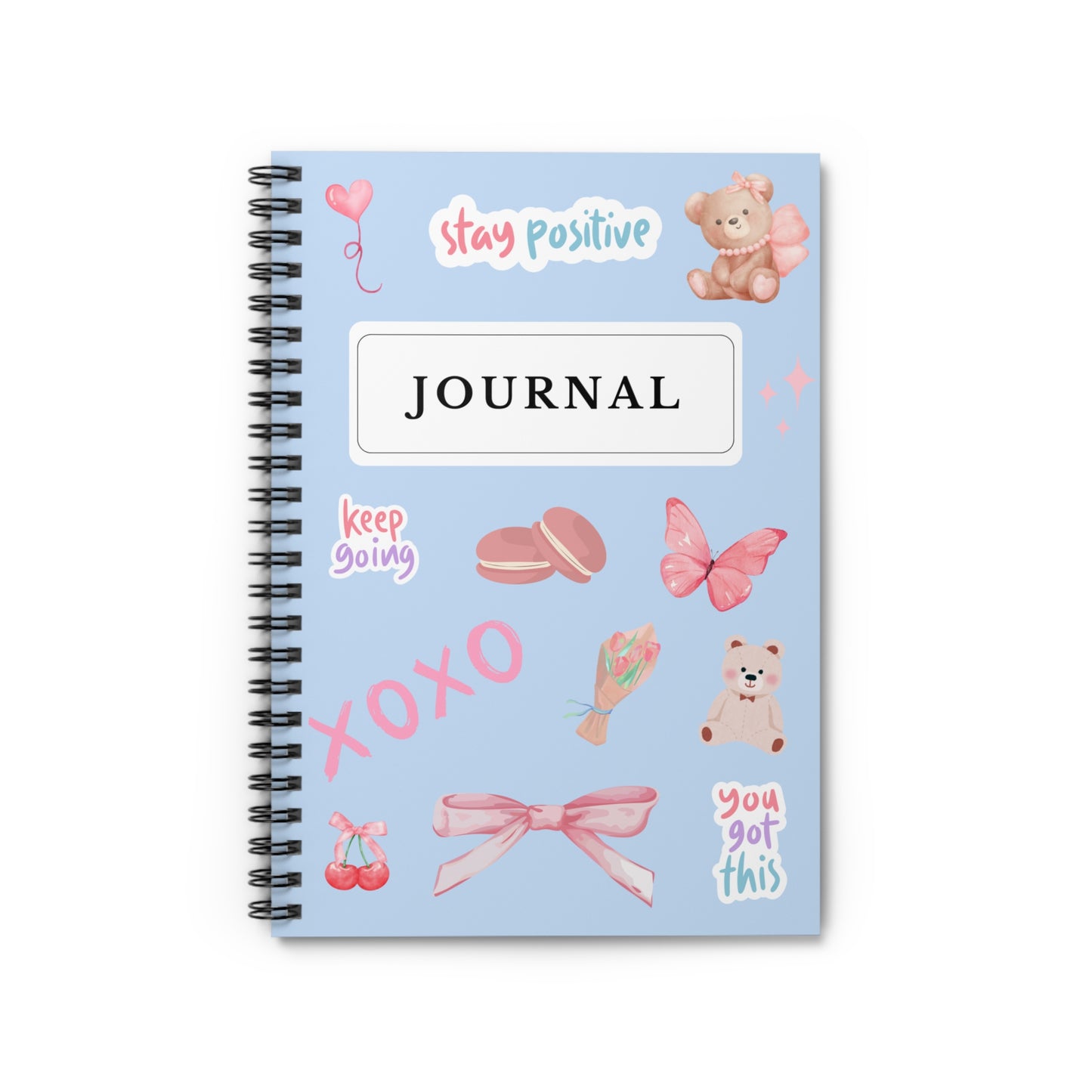 Coquette Stickers Without Stickers Cute Journal Design for Reflection, Goal Setting, Gratitude, and More!