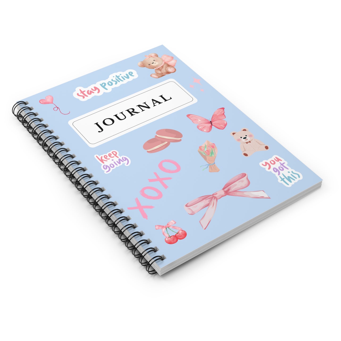 Coquette Stickers Without Stickers Cute Journal Design for Reflection, Goal Setting, Gratitude, and More!